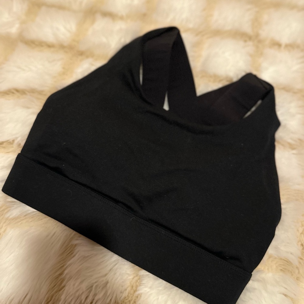 Fabletics Black Sports Bra